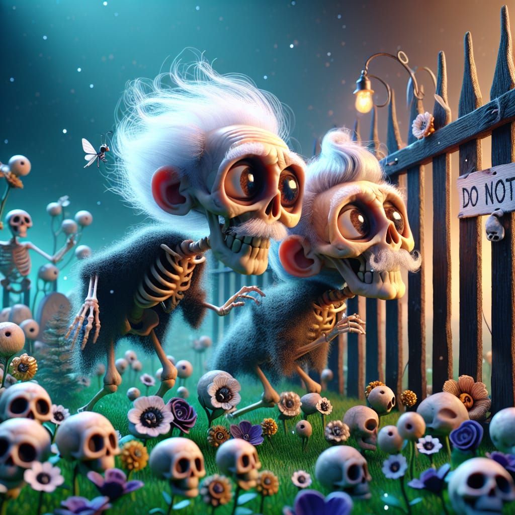 Old Skeletons Wanna Climp Over The Fence