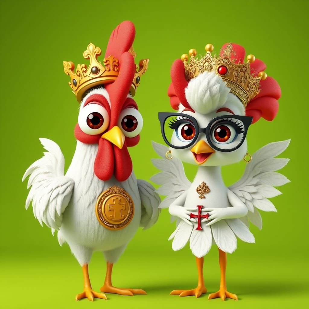 Royal pair - MJOURNEY