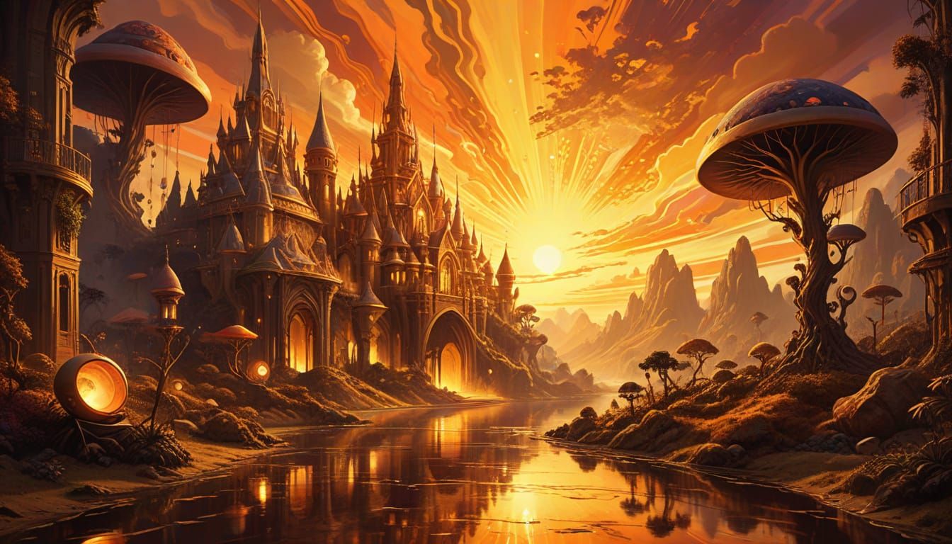 The golden river  by @Athanasius