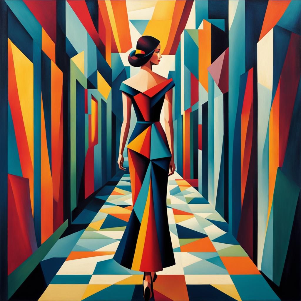 CUBISM  by @Uttia Majumdar