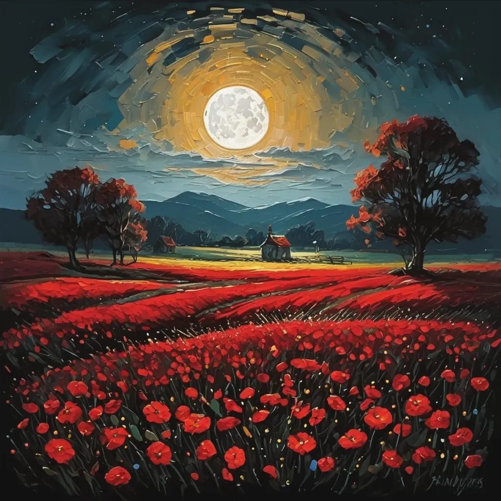 Poppie field