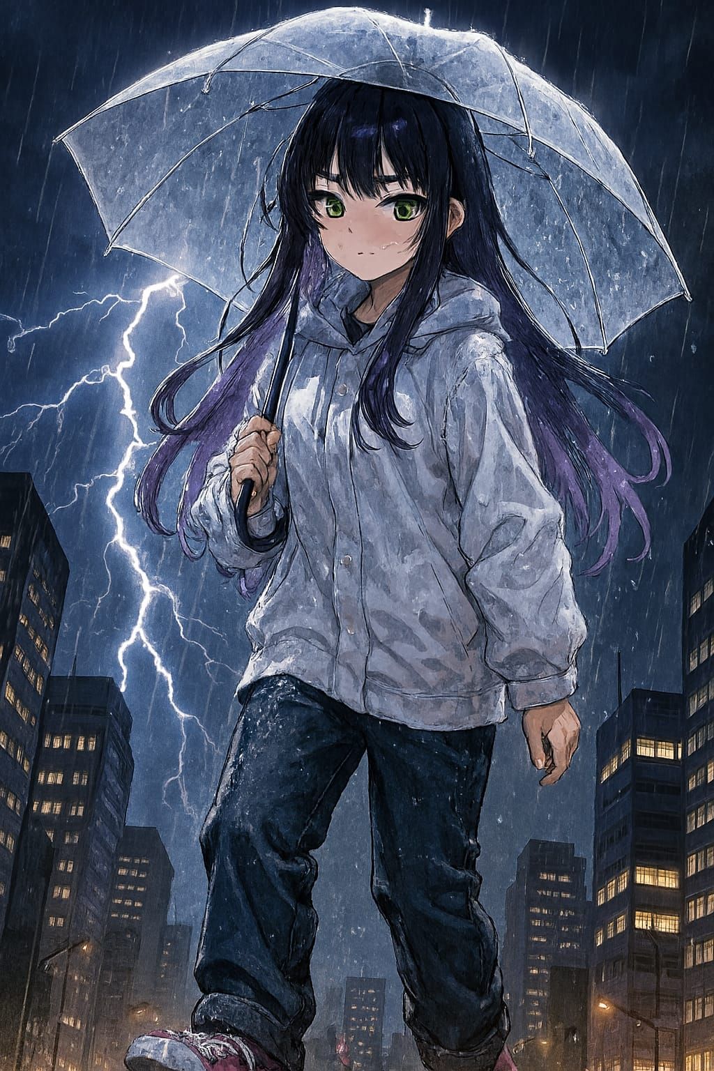 Rainy Day Stroll ⛈️☔