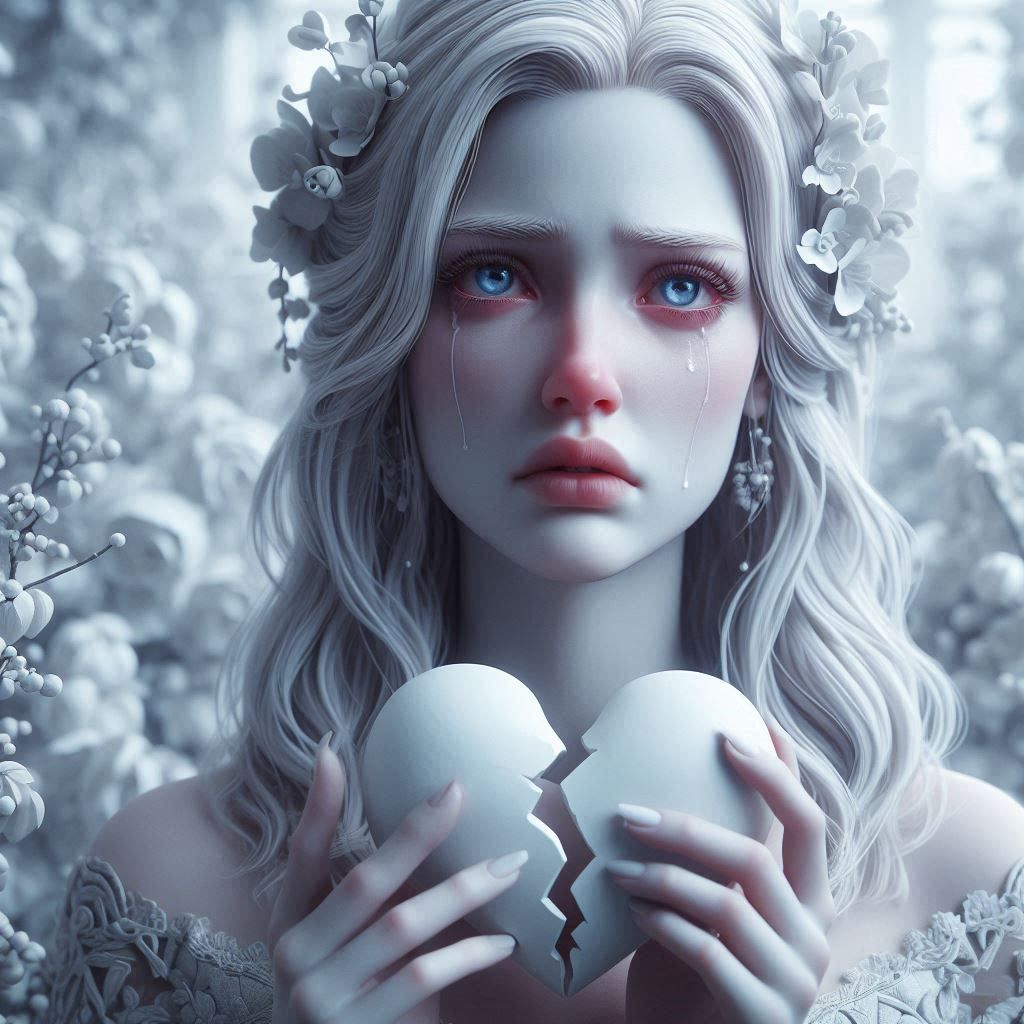 Porcelain Broken Heart