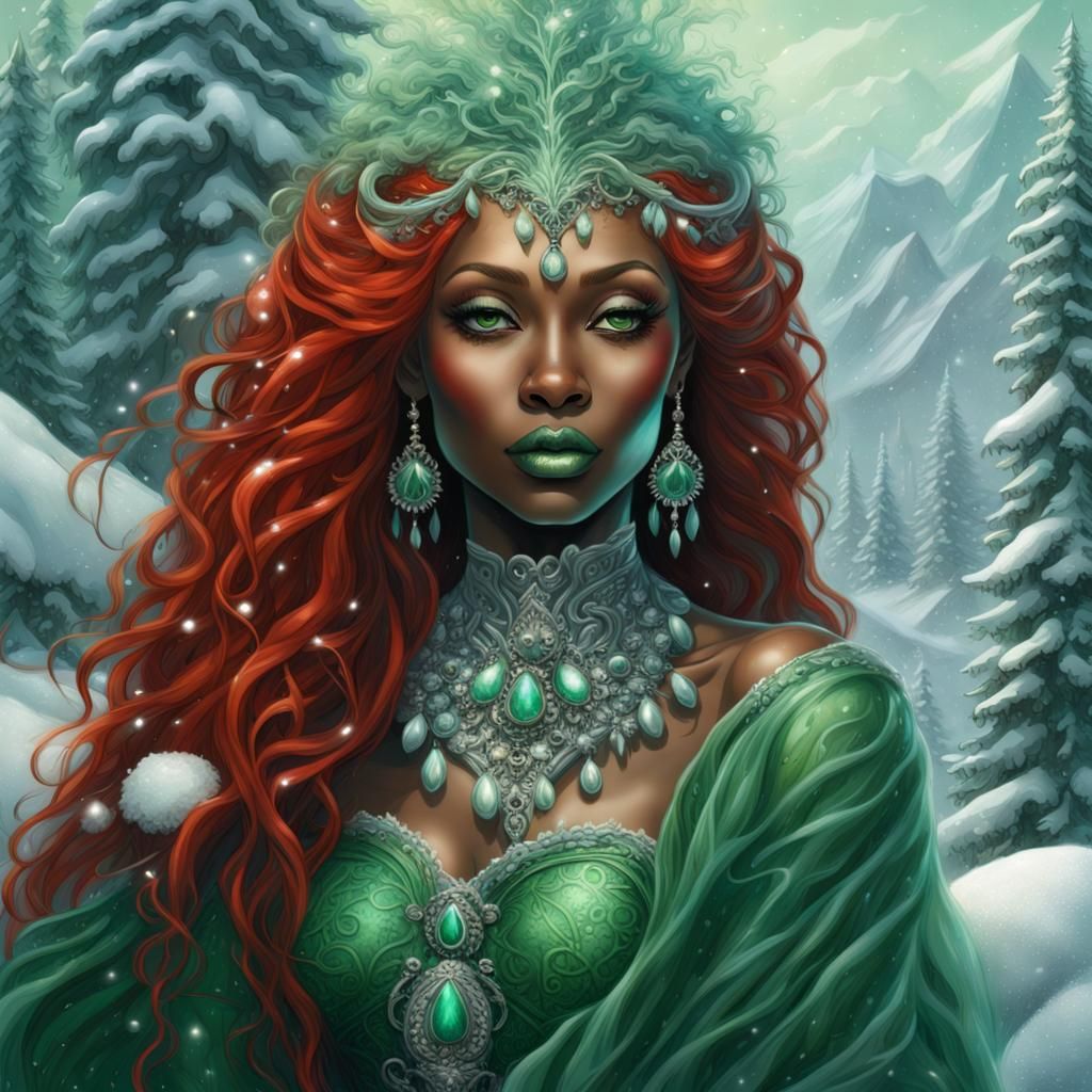 AN INTRICATE detailed enchanting epic closeup to a crystal