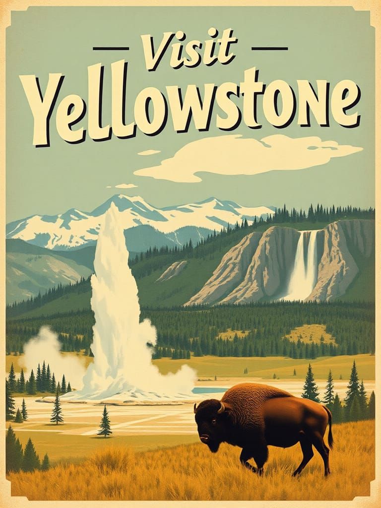 Visit Yellowstone  by @St_Moses
