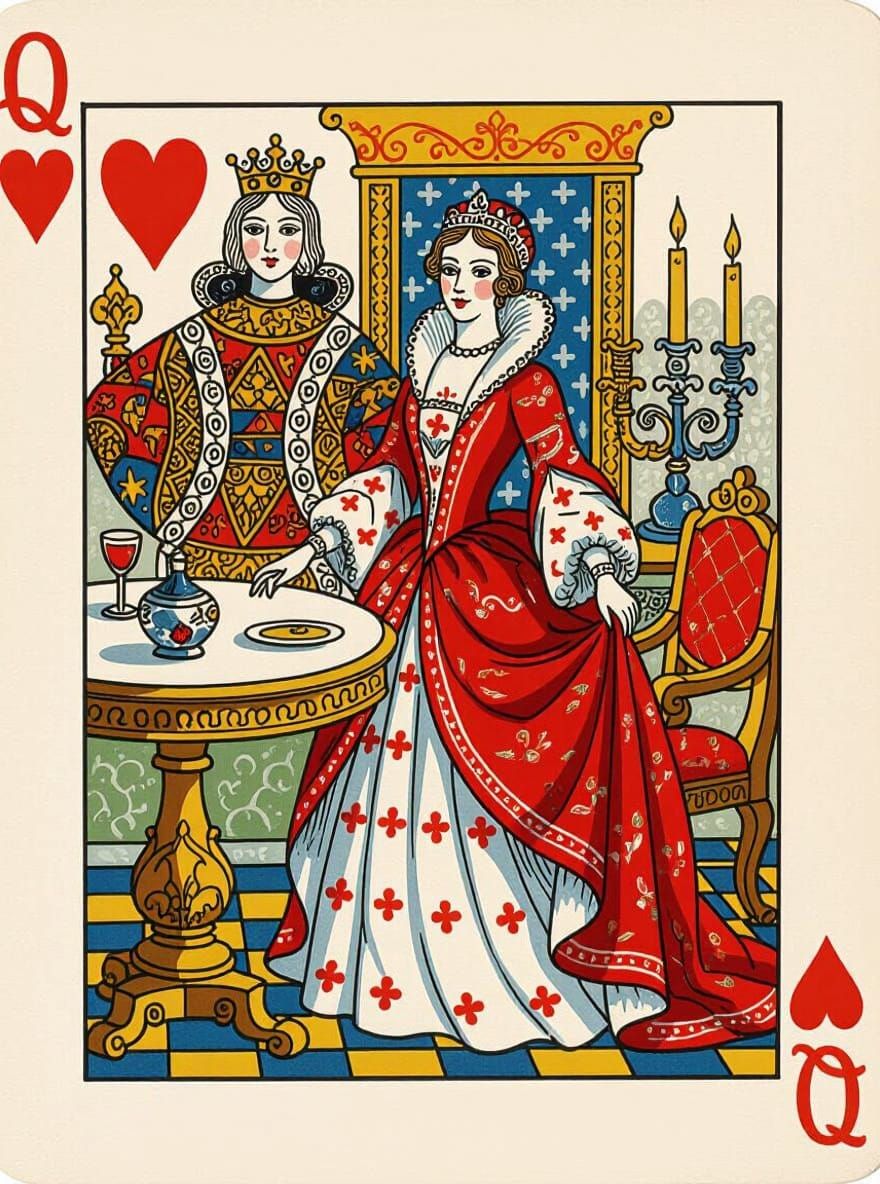 Queen of Hearts  by @Kim