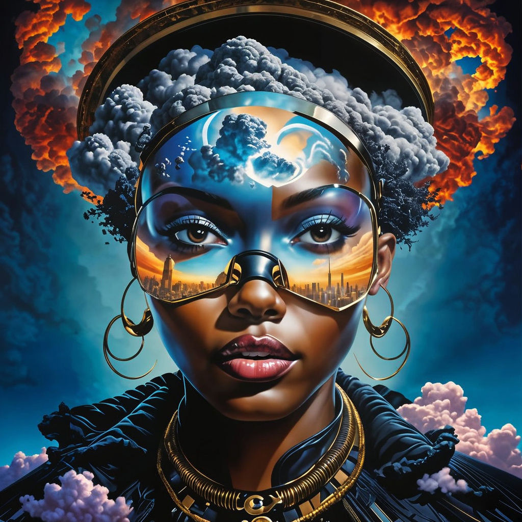 Lost in Her Thoughts  by @Story Driven Art