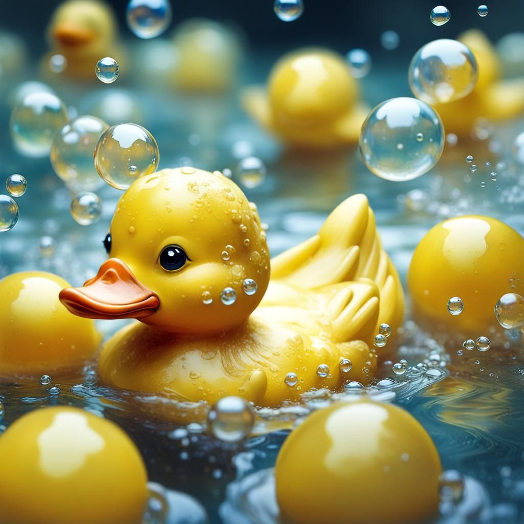 Rubber Duck AI Generated Artwork NightCafe Creator