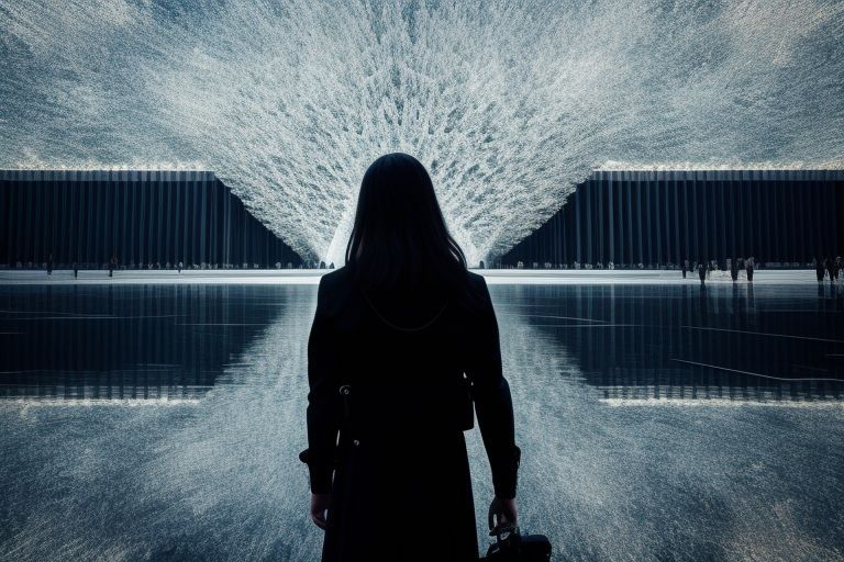 The Moment Before Turning Away