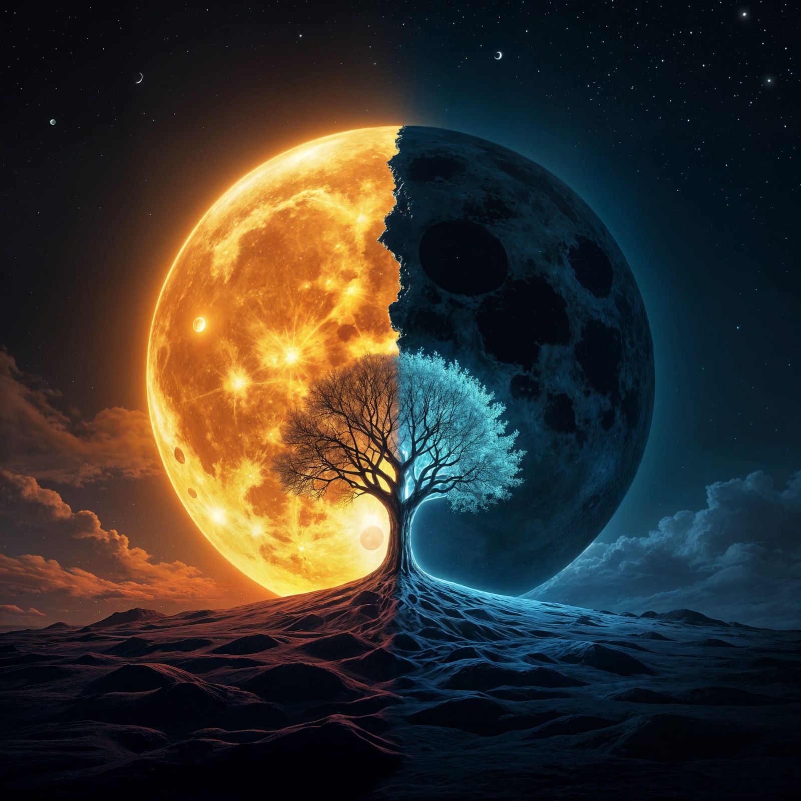 Opposites   by @Muni