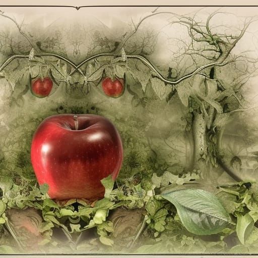Witch apple ivy potion