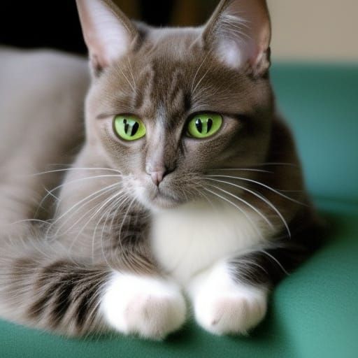a cat wearing a suit