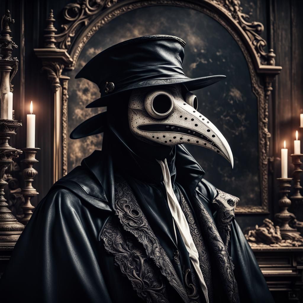 Plague doctor - AI Generated Artwork - NightCafe Creator