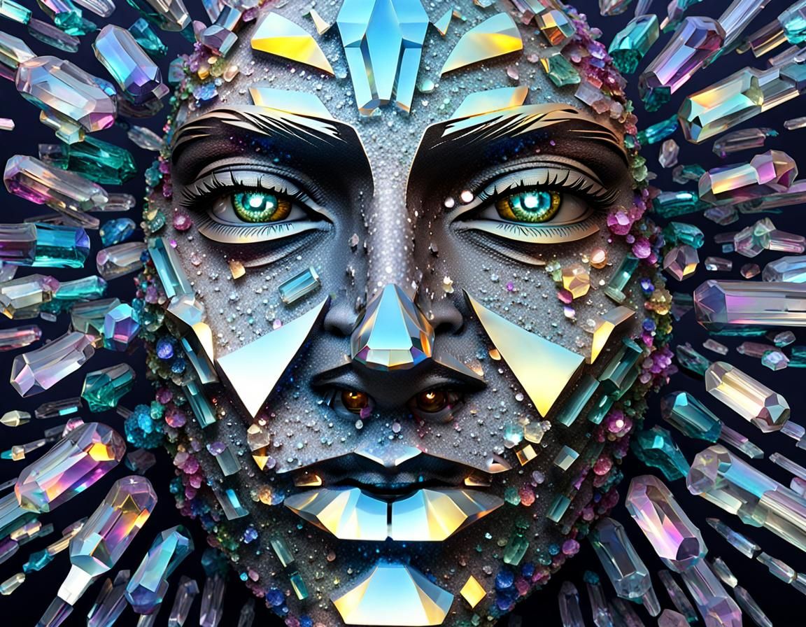 The crystal lady
