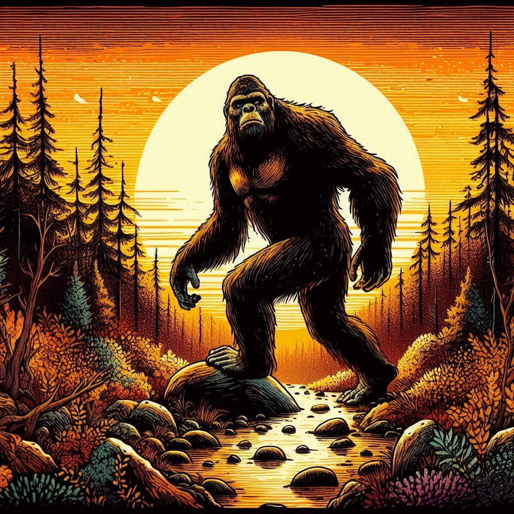 Quite the feet to see Bigfoot