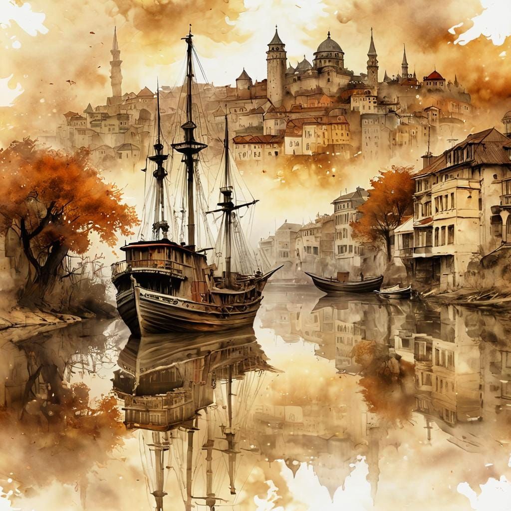 Farewell, Constantinople   by @Nereids of AU