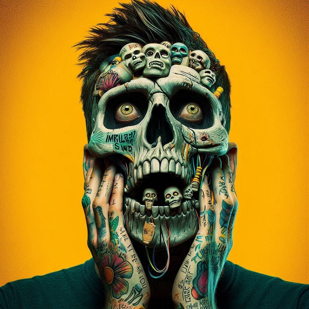 I fill my skull with nonsense