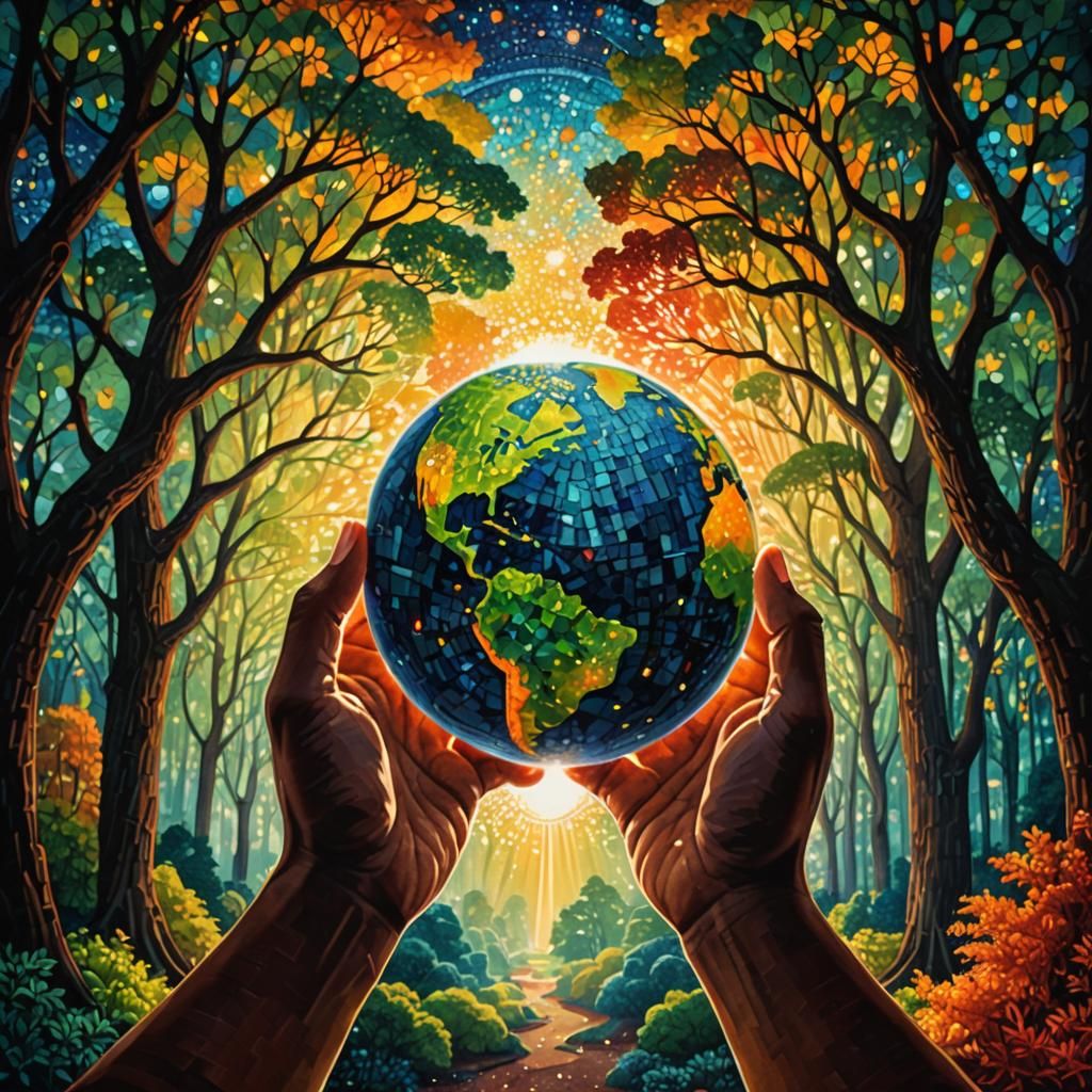 Earth Day, every day. One people, one planet.  by @Krizza