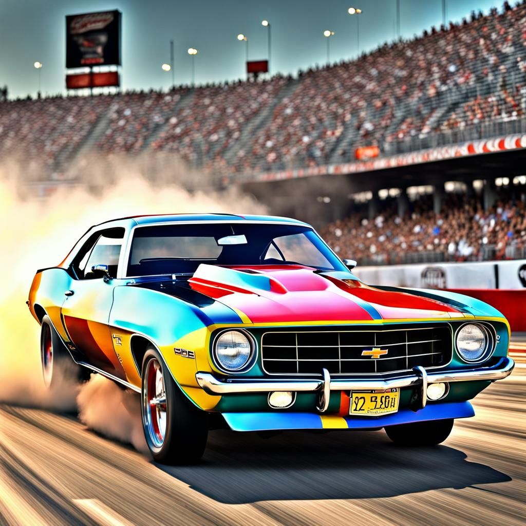 1969 Chevrolet Camero RS Z28 406.....RACE DAY!!!!  by @McMarvic69
