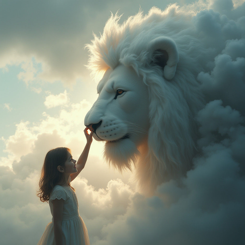 Lion Cloud  by @_Dragon_