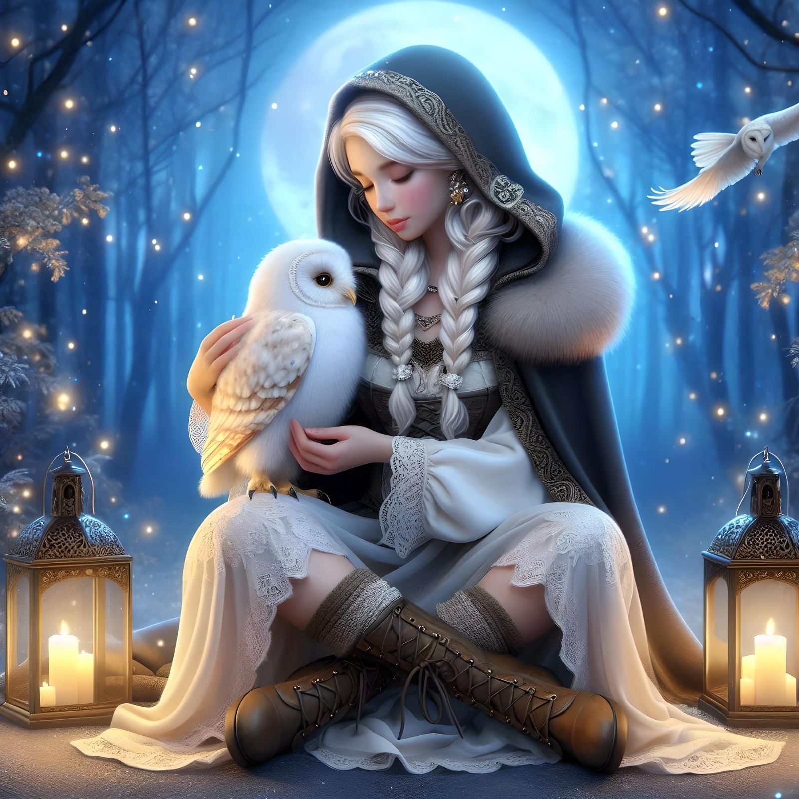Her Owl Sanctuary