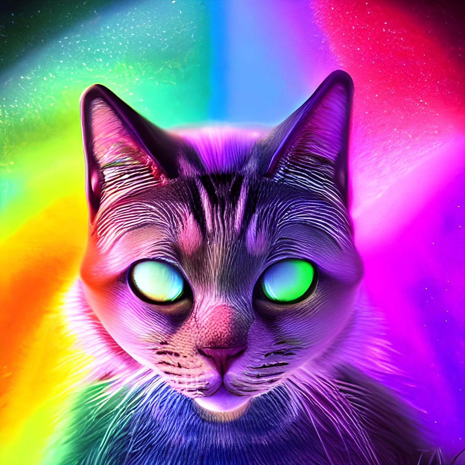 Rainbow Cat