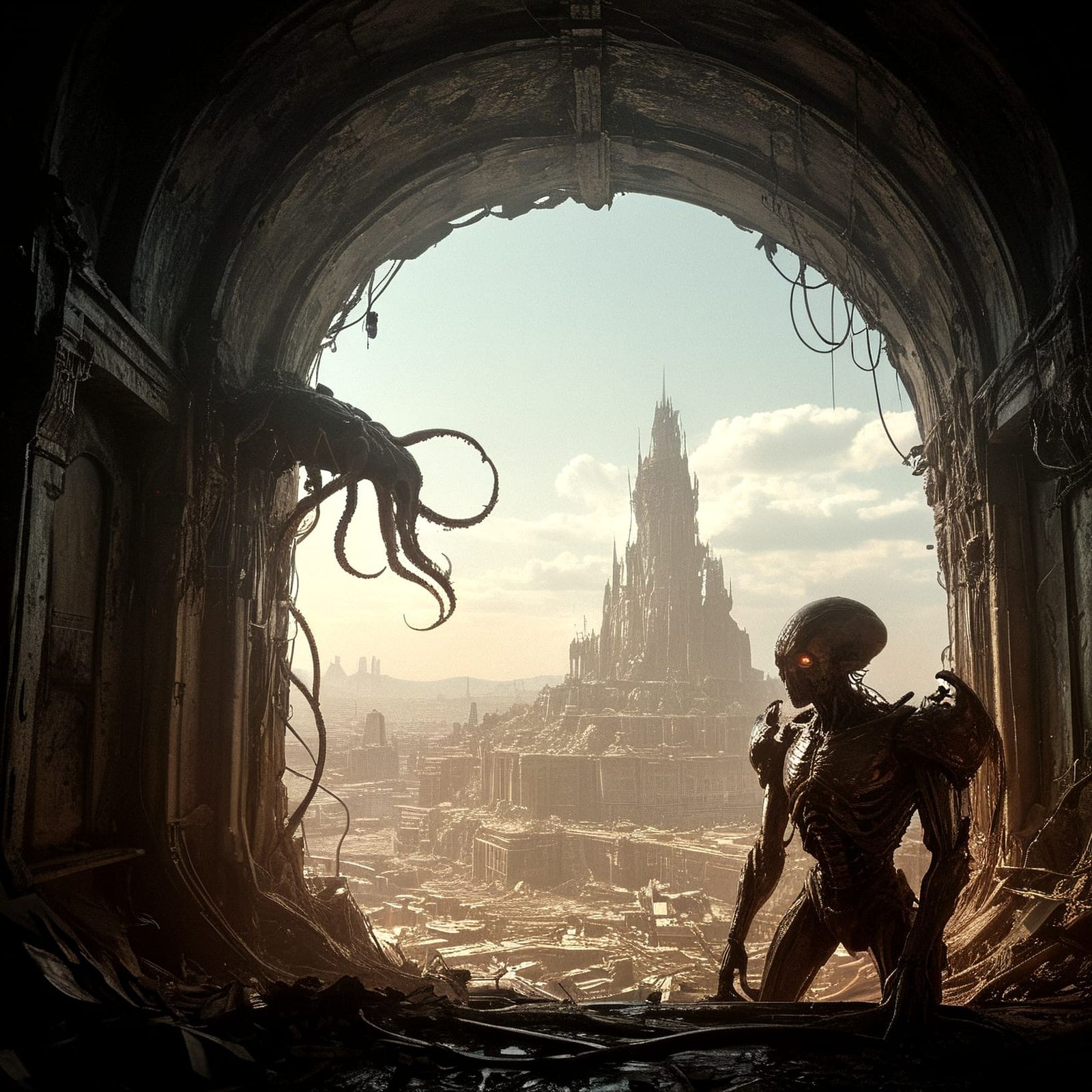 Surreal Biomechanical Dystopia II