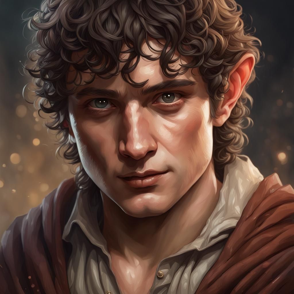 frodo baggins - AI Generated Artwork - NightCafe Creator