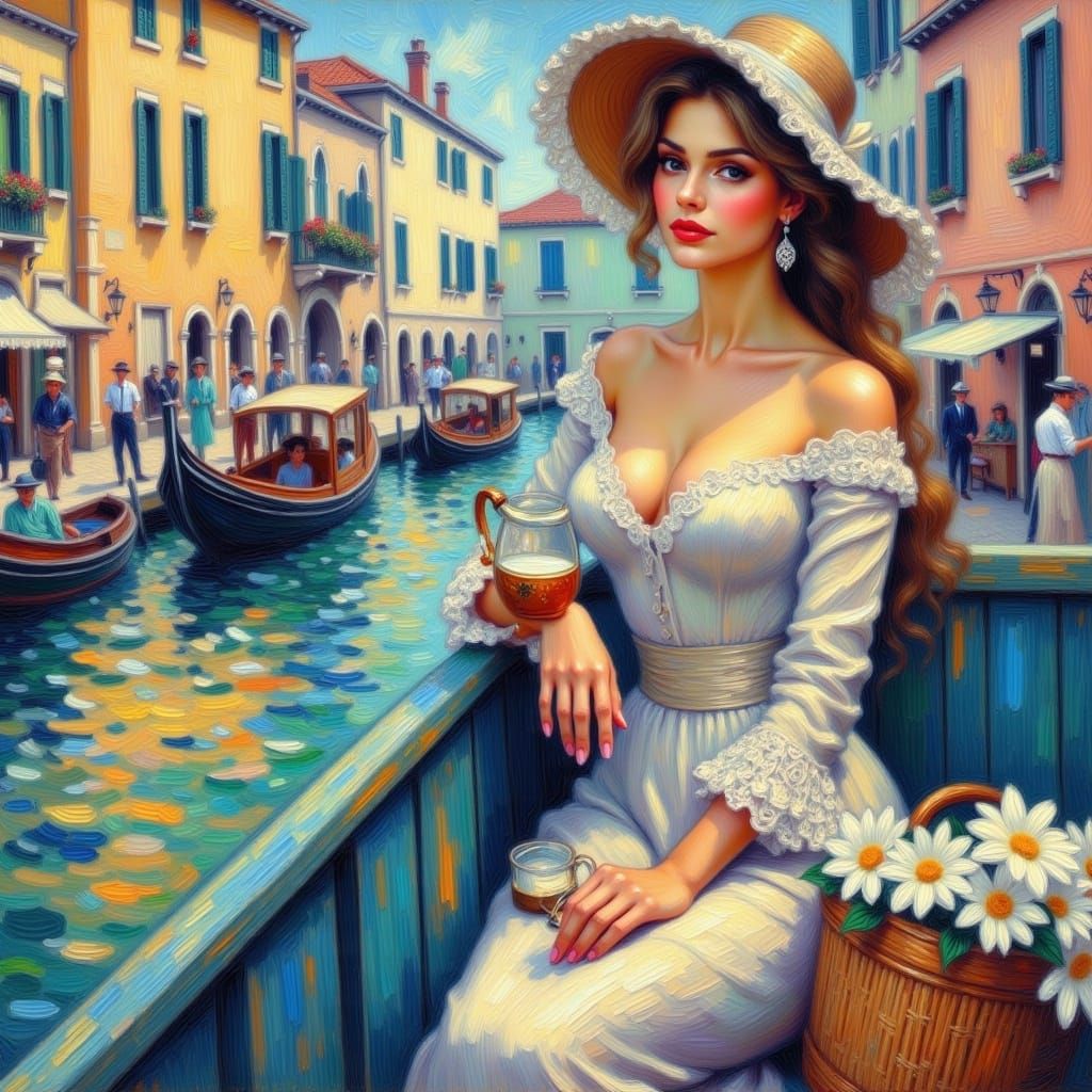 <lora:OilPaintFx:1.0> 