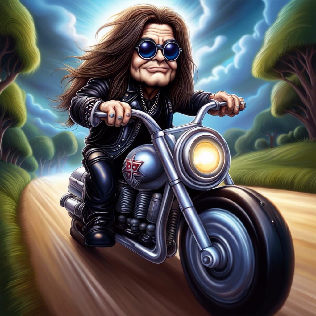 Ozzy 🤘 - AI Generated Artwork - NightCafe Creator