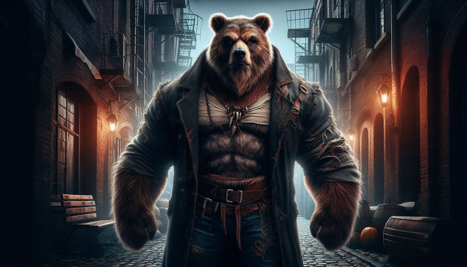 Back Alley Bouncer Bear