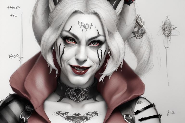 Red Riding Hood / Harley Quinn/ Big Bad Wolf