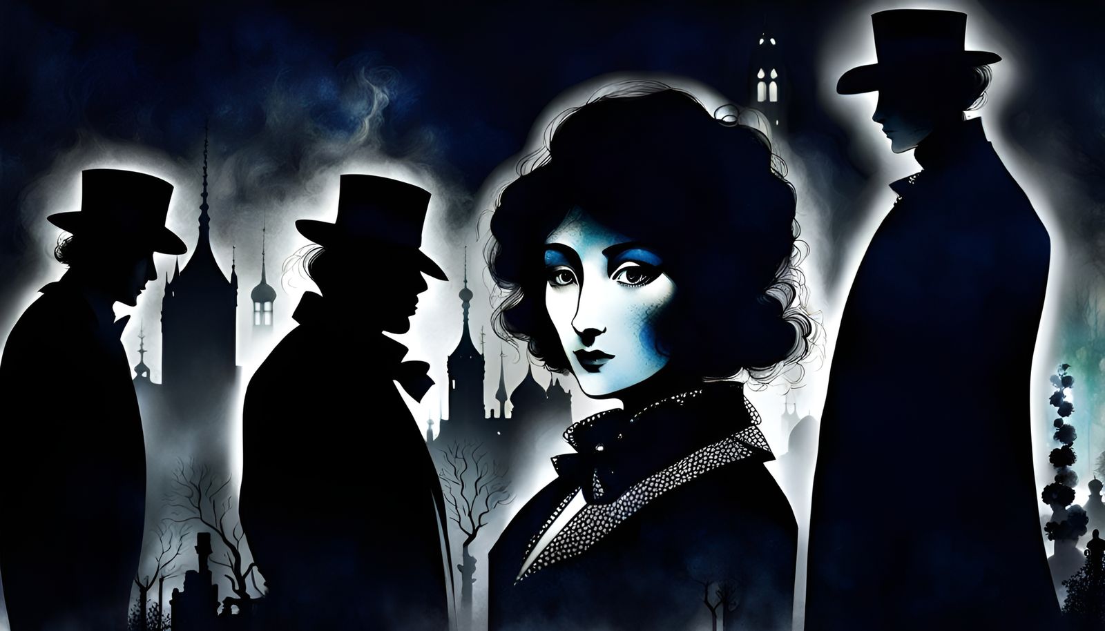 Mysterious figures  by @Josh