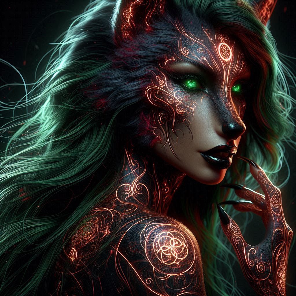 Burgundy and Emerald