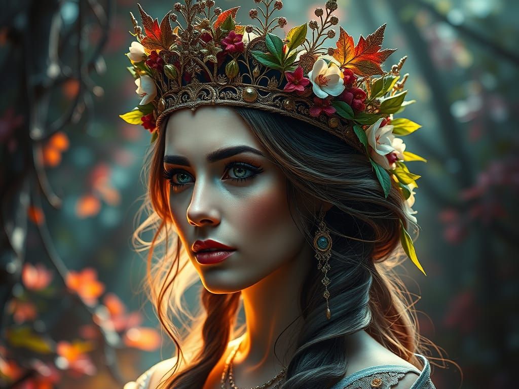 queen of the forest   by @Sergio777