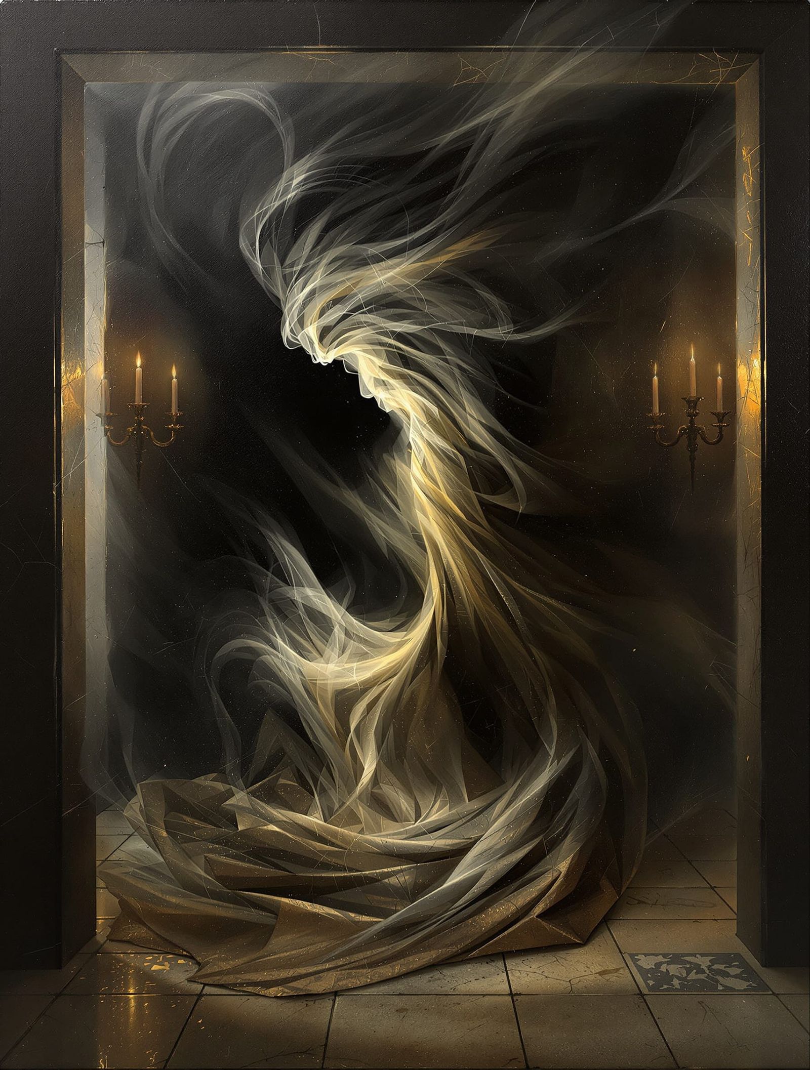 Don’t know what happened here, But Looks Kind of cool  by @weirdlittlelady