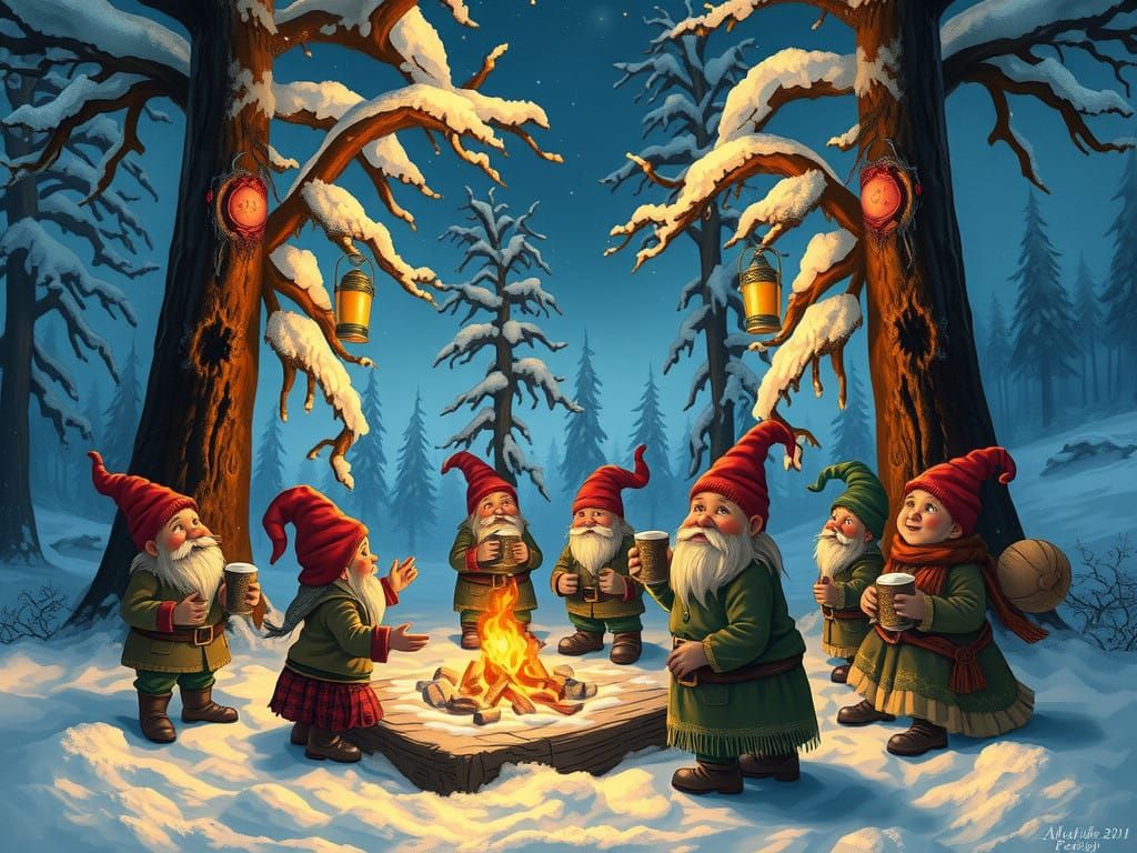Gnome season celebration   by @Lowieken 73