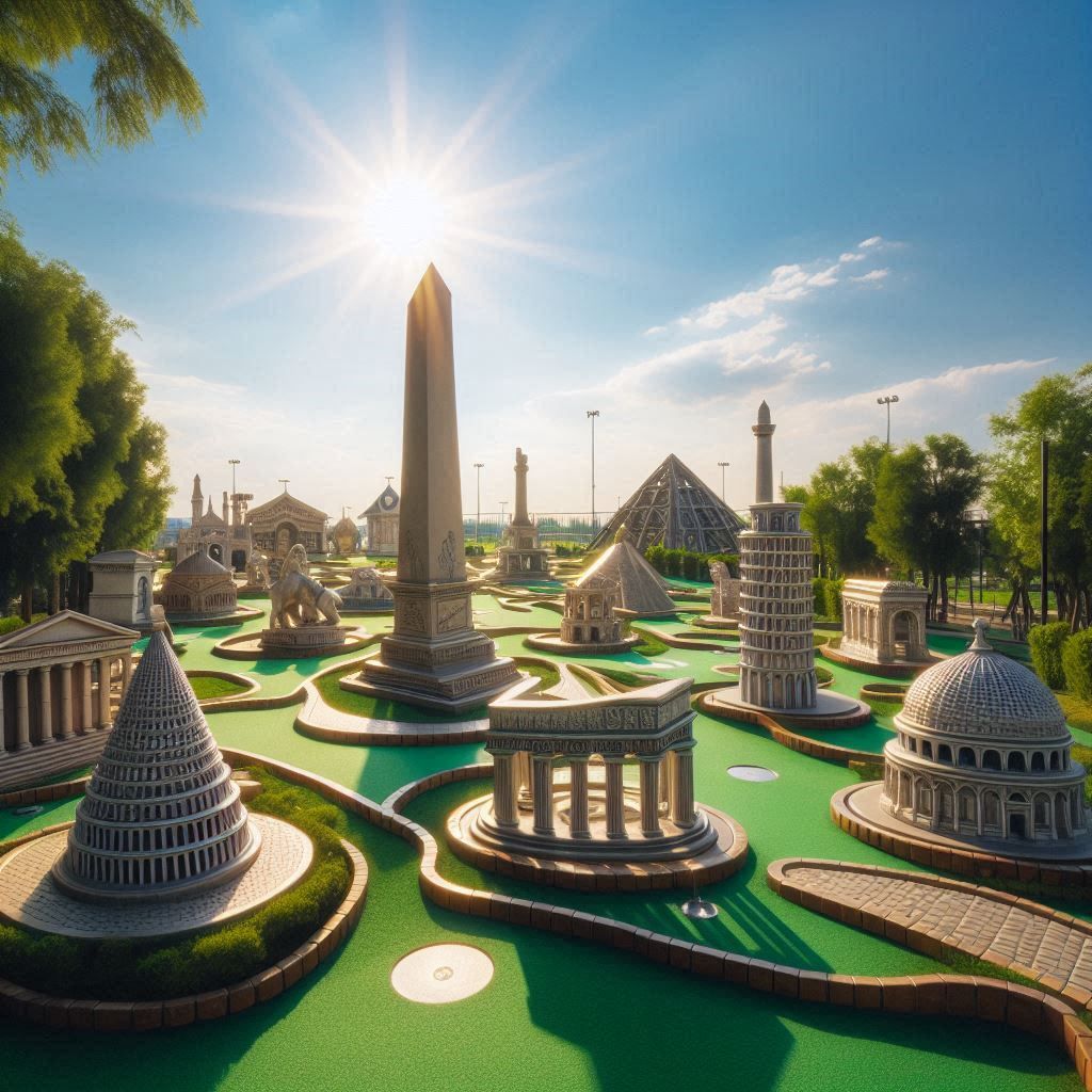 Seven Wonders Minature Golf 1