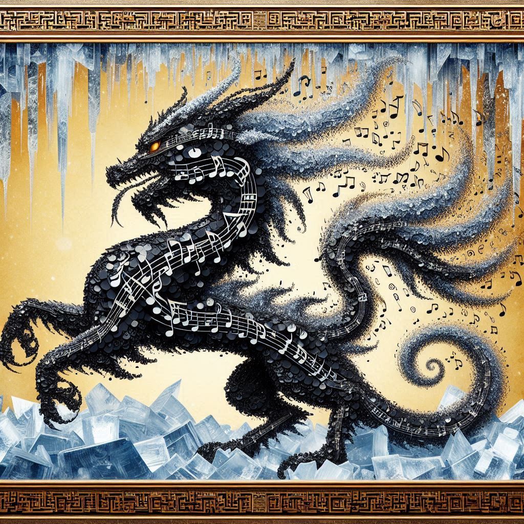 Postage Stamps Ice Dragon 6