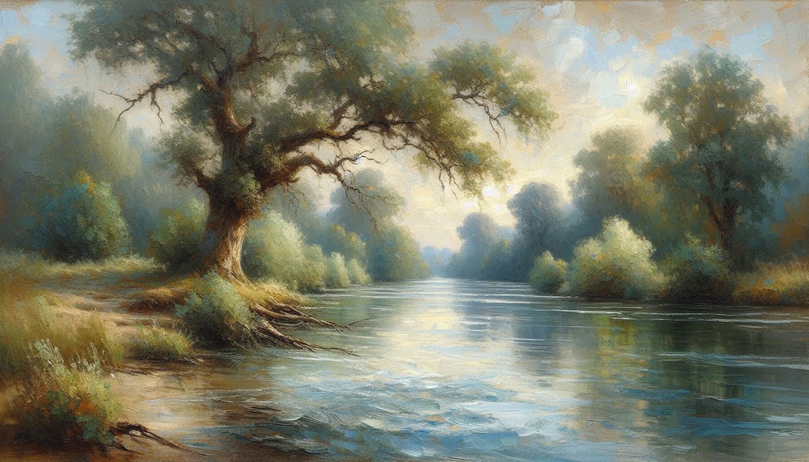 Landscape with a river