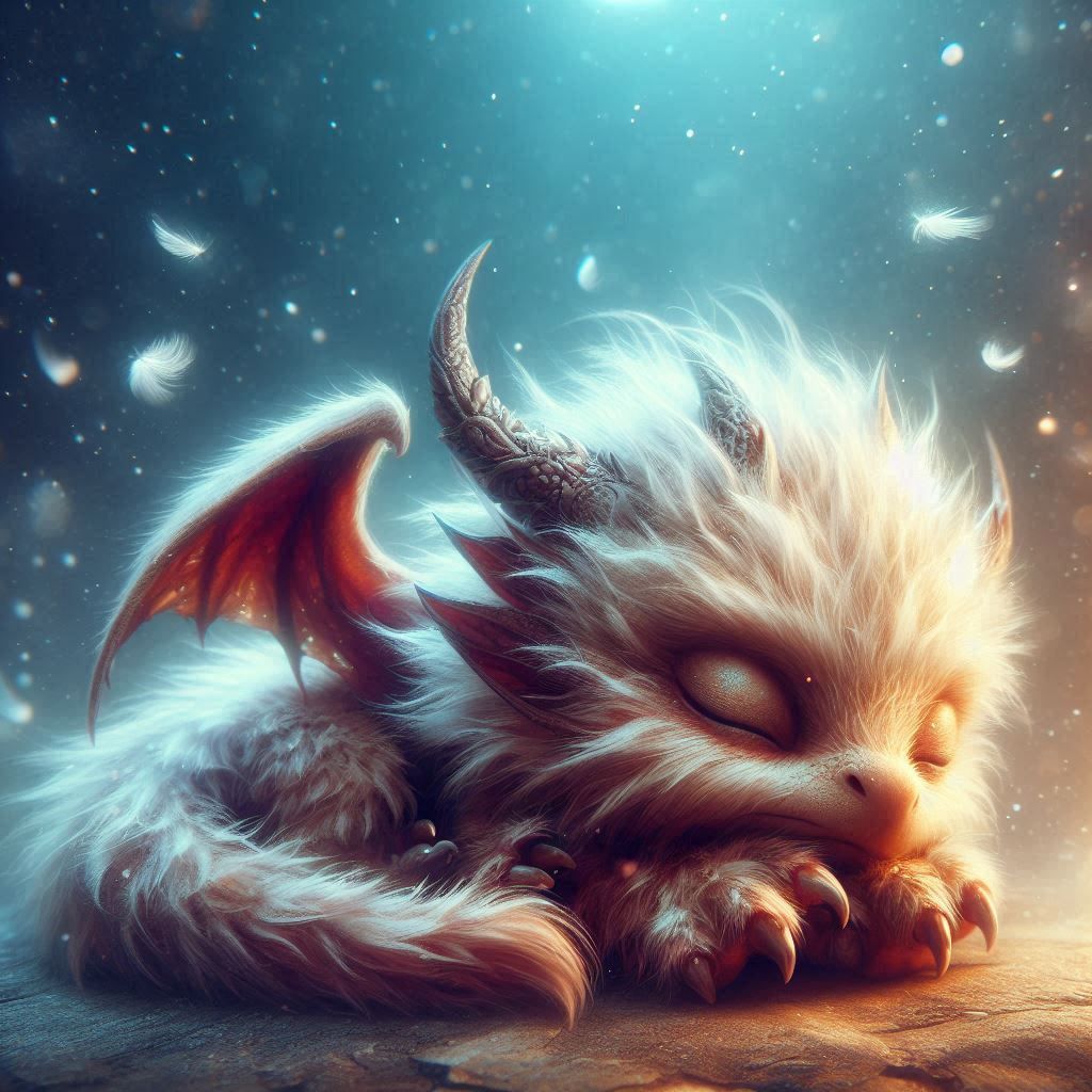 Sleeping Baby Dragons