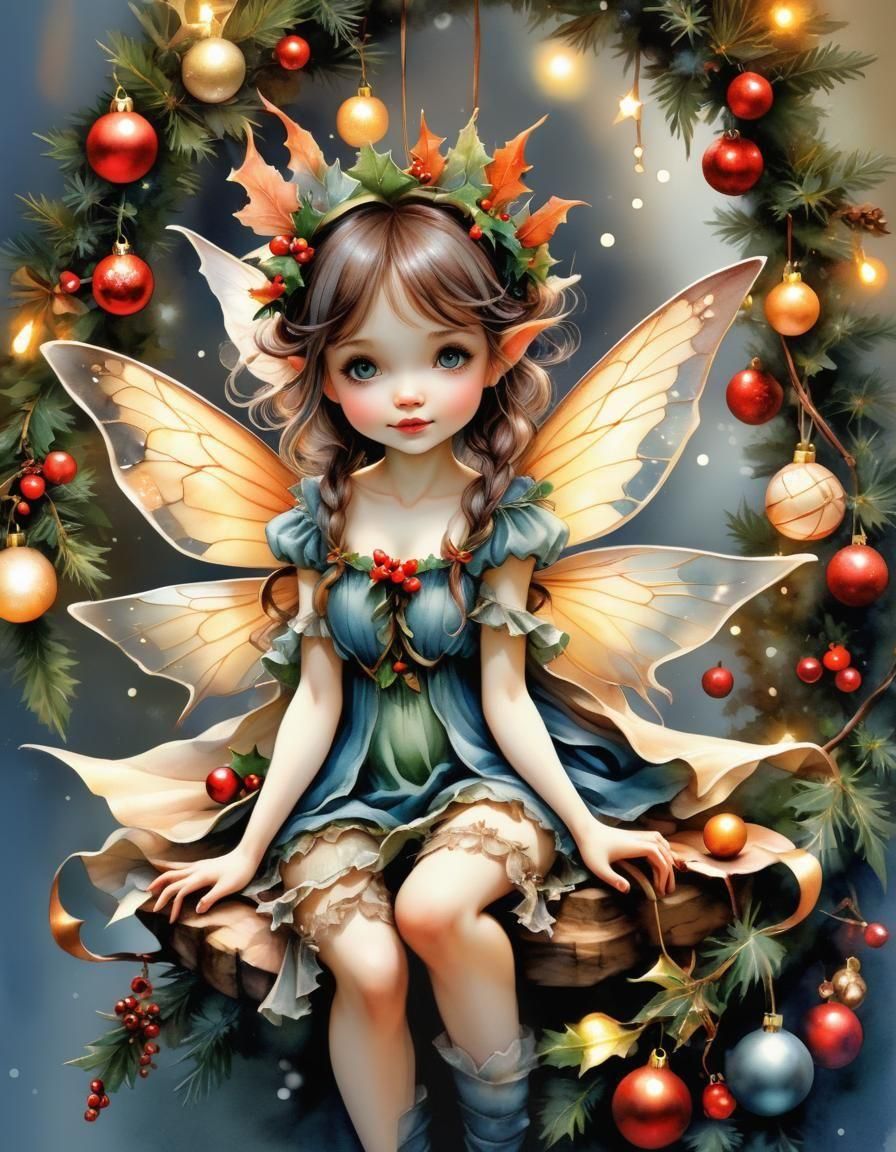 Christmas fairy