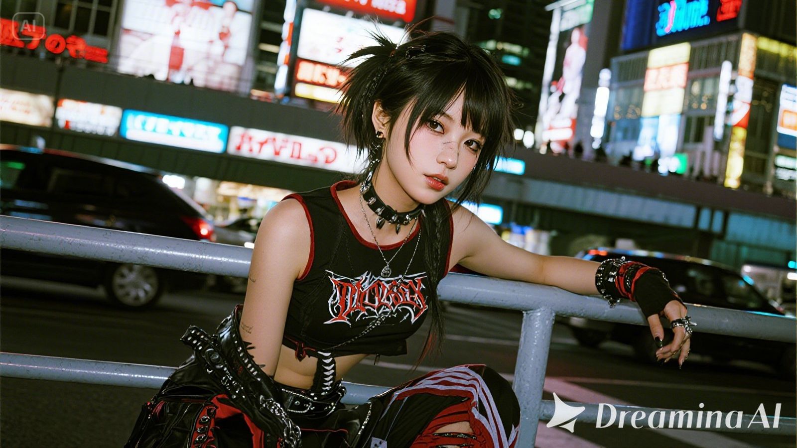 punk gyaru style of okinawa, shibuya and harajuku