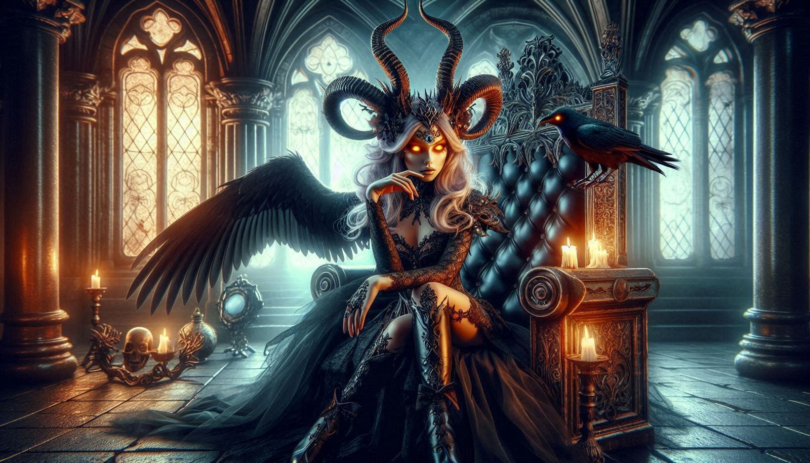 Deamon Princess 👑👿🐦‍⬛