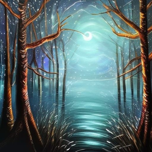 Moonlight Forest
