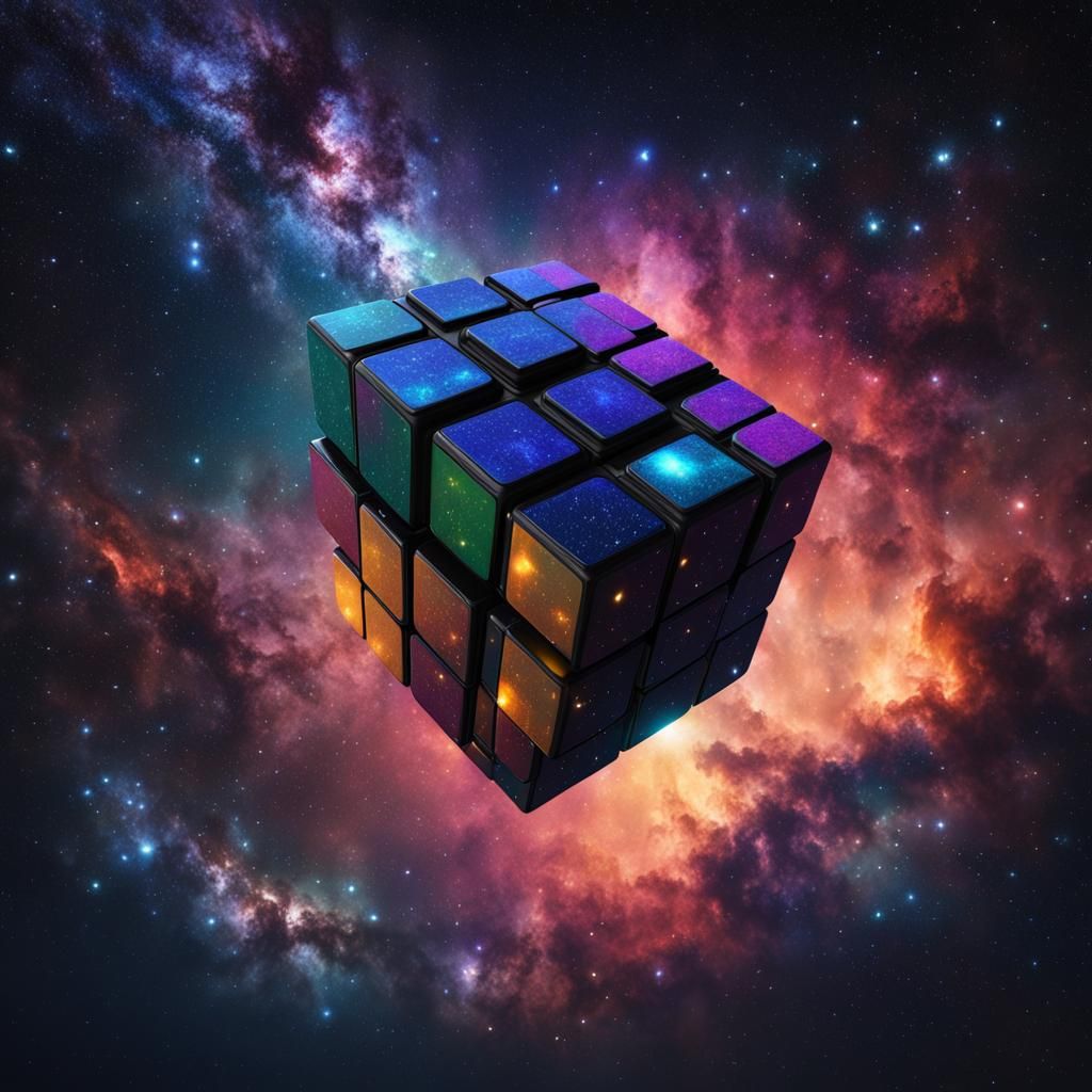 Rubics cube - AI Generated Artwork - NightCafe Creator