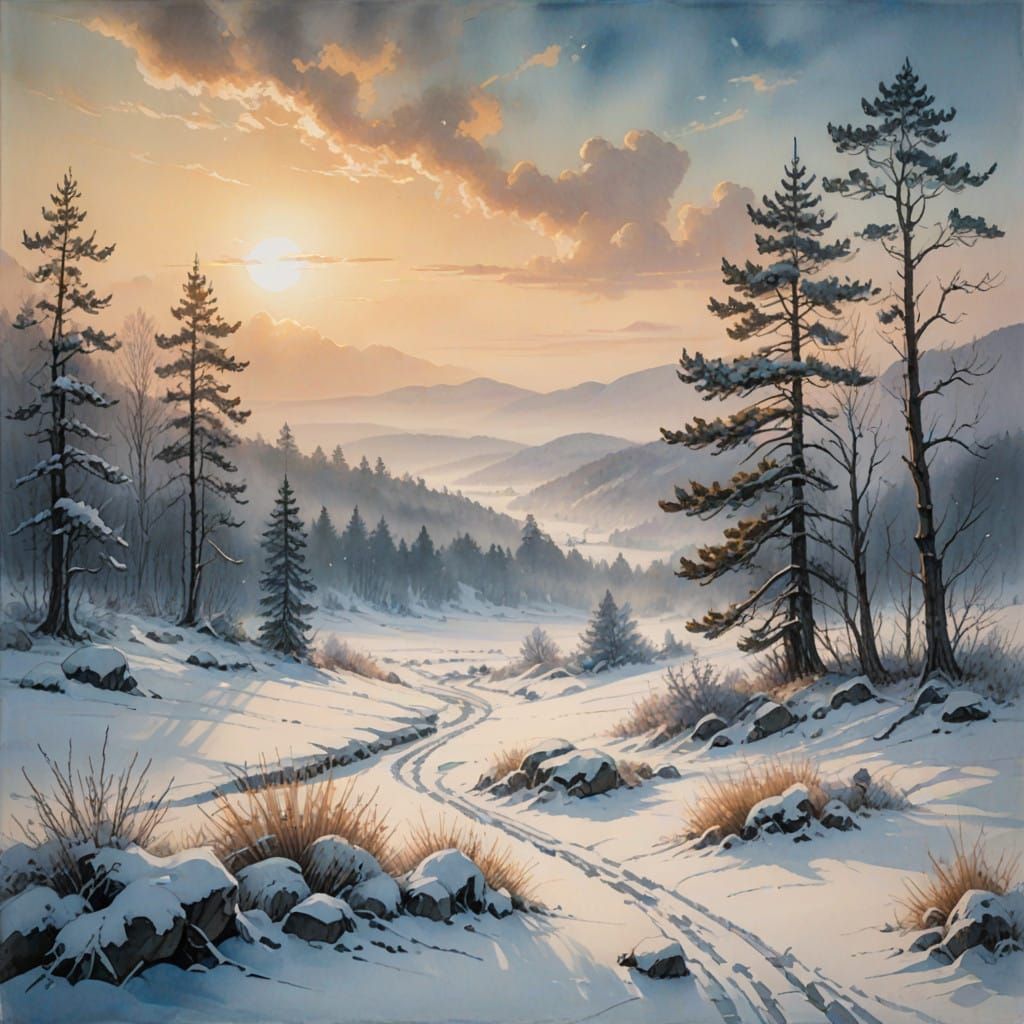 Winter Travels  by @Pigfarmer Jr