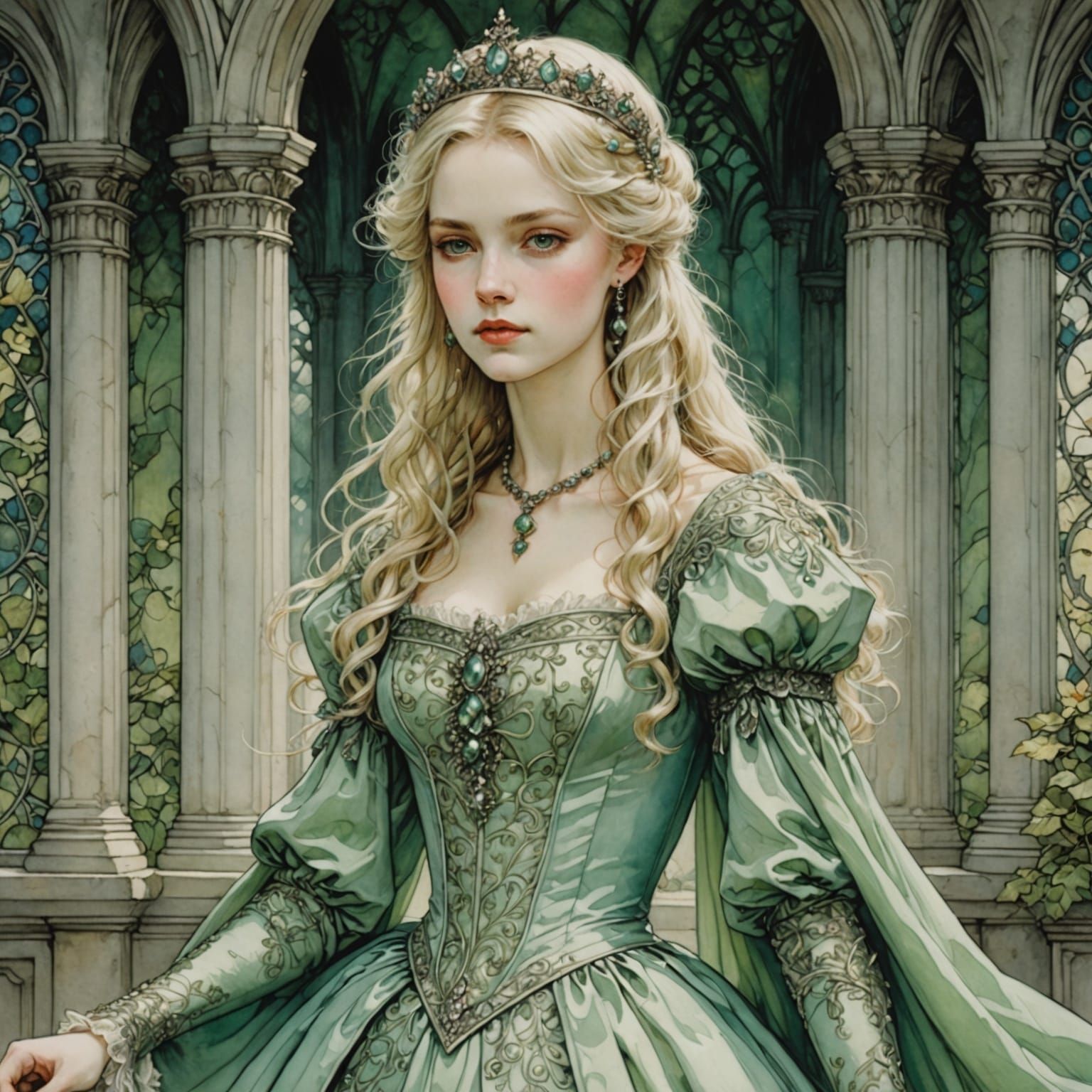 The Young Queen (4 likes)  by @Hesione