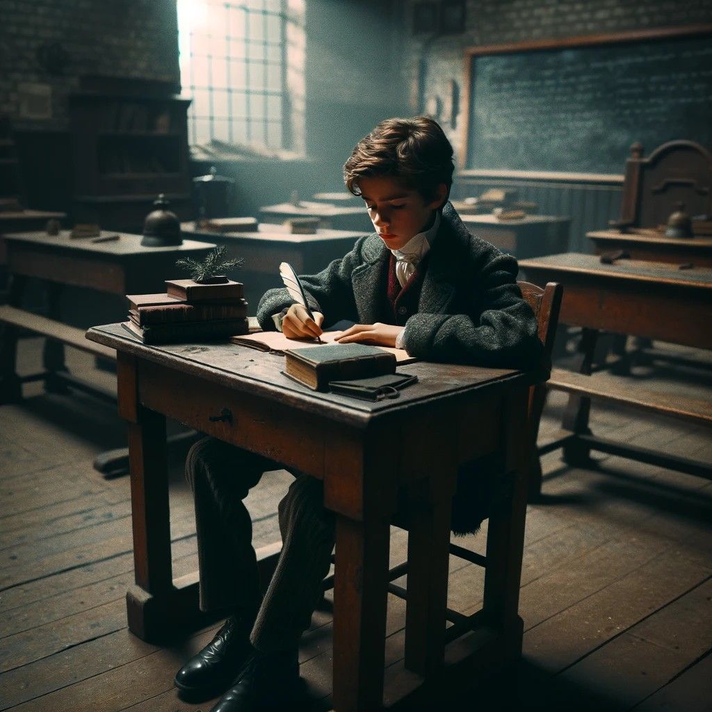 Young Solitary Scrooge