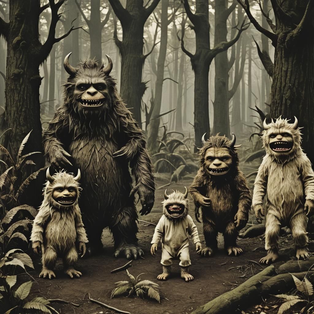 Where the wild things are scary. The children regret going e...
